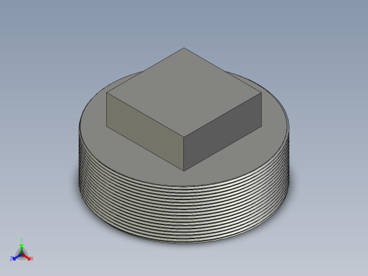 螺纹管四角塞头 DN100