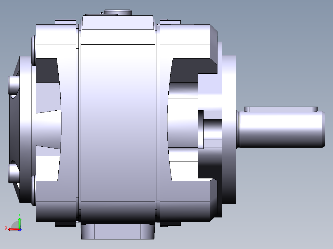 Bomba Hidráulica PGH4-3X泵后视图