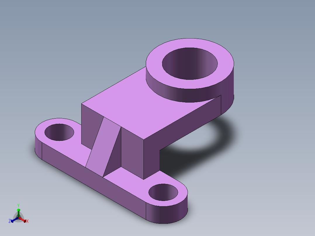 009-SW16练习题正等轴测图