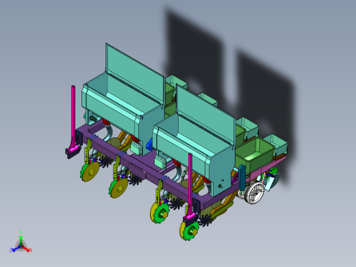 便携式蔬菜播种机