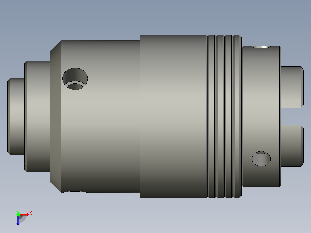 A-03-0002-00快换接头俯视图