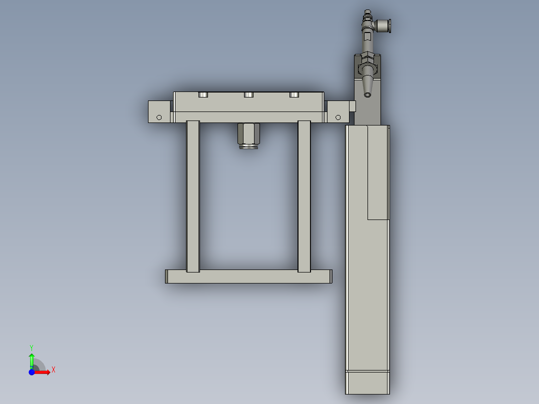DM32A11-03-00膜吸附组件前视图