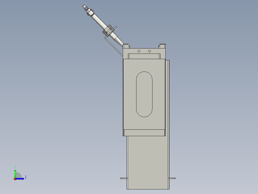 DM32A11-03-00膜吸附组件左视图
