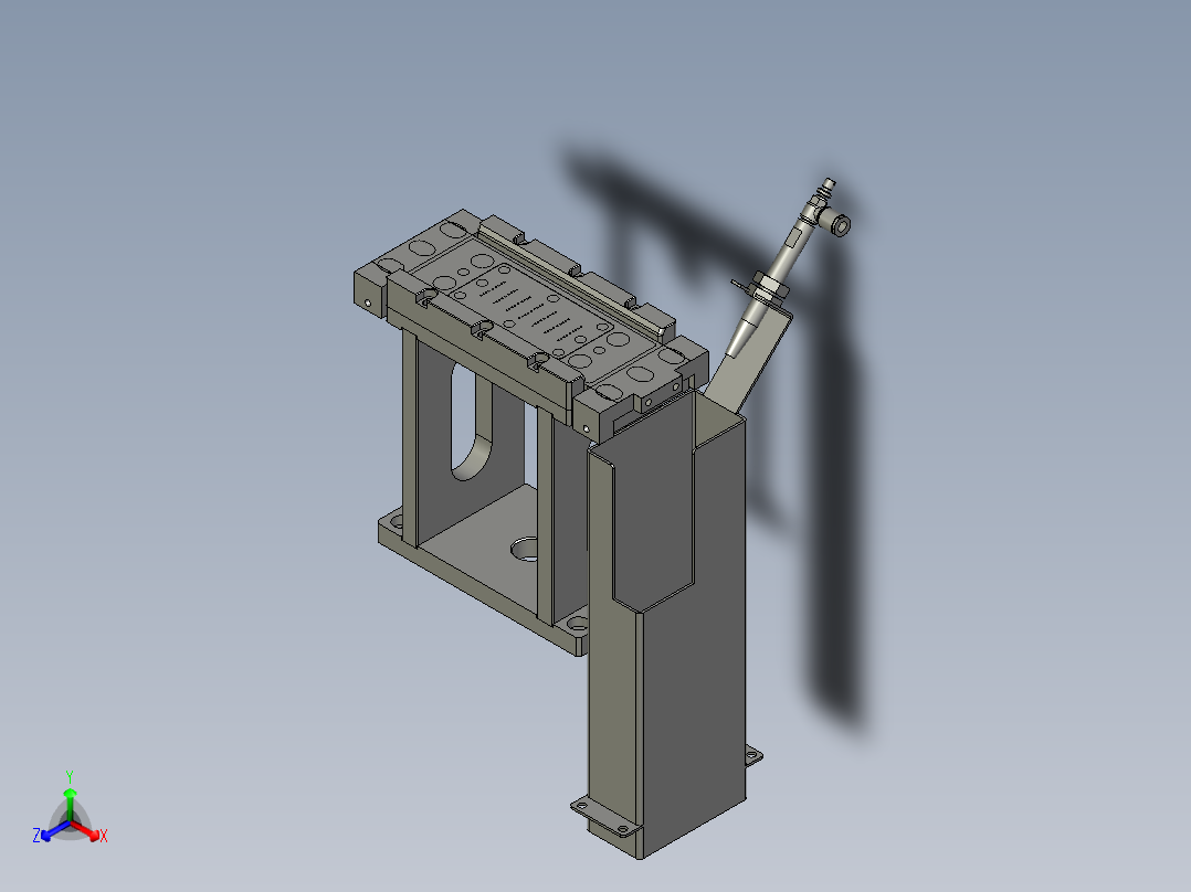 DM32A11-03-00膜吸附组件正等轴测图