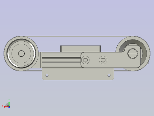 F01AE00021-D83100升降盒皮带线骨架后视缩略图
