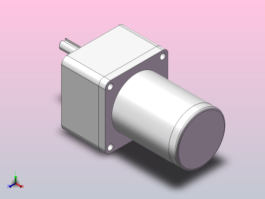 东洋电机20W-(25-300K)正等轴测缩略图