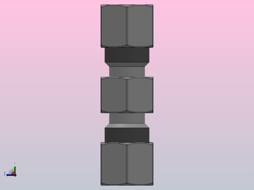 SKU 联管直二通卡套接头_SKU 04右视缩略图
