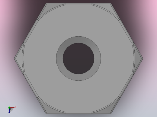 SKU 联管直二通卡套接头_SKU 04俯视缩略图