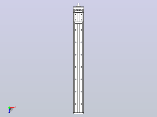 钢基模组TPA-KSR-8610C-840A1-M-H0俯视缩略图
