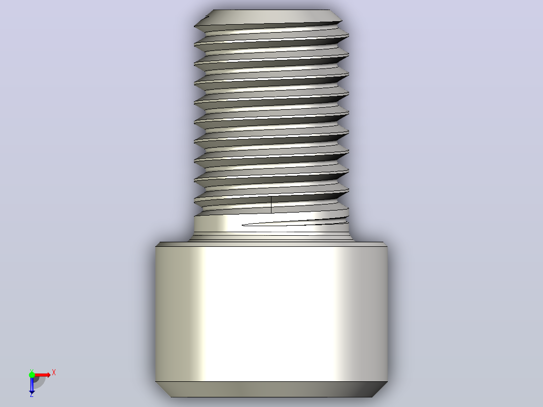 DIN_EN_ISO_4762_M20x30.ipt内六角螺钉俯视图