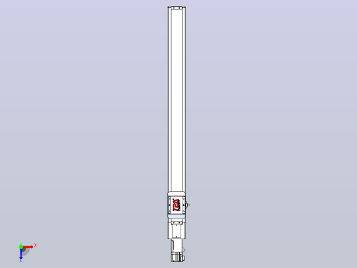 滚珠丝杠直线轴带导轨全封闭TPA-HCR-65S-1610C-L650-M-C-P10-N3俯视缩略图