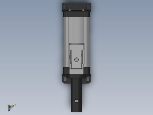 MHA系列直压式增压器[MHA-80-7-M-70-S1]俯视缩略图