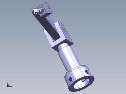 基于SolidWorks六自由度焊接机械手三维运动模拟【说明书+CAD图+SW三维图】前视缩略图