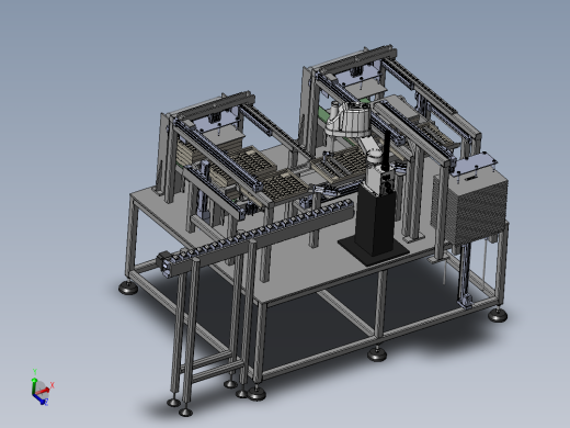 制品盖膜码垛机