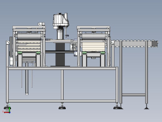 制品盖膜码垛机后视缩略图