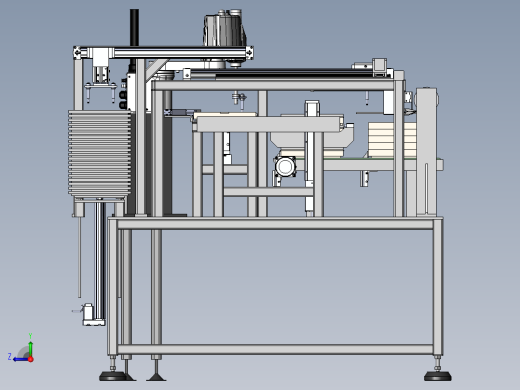 制品盖膜码垛机右视缩略图