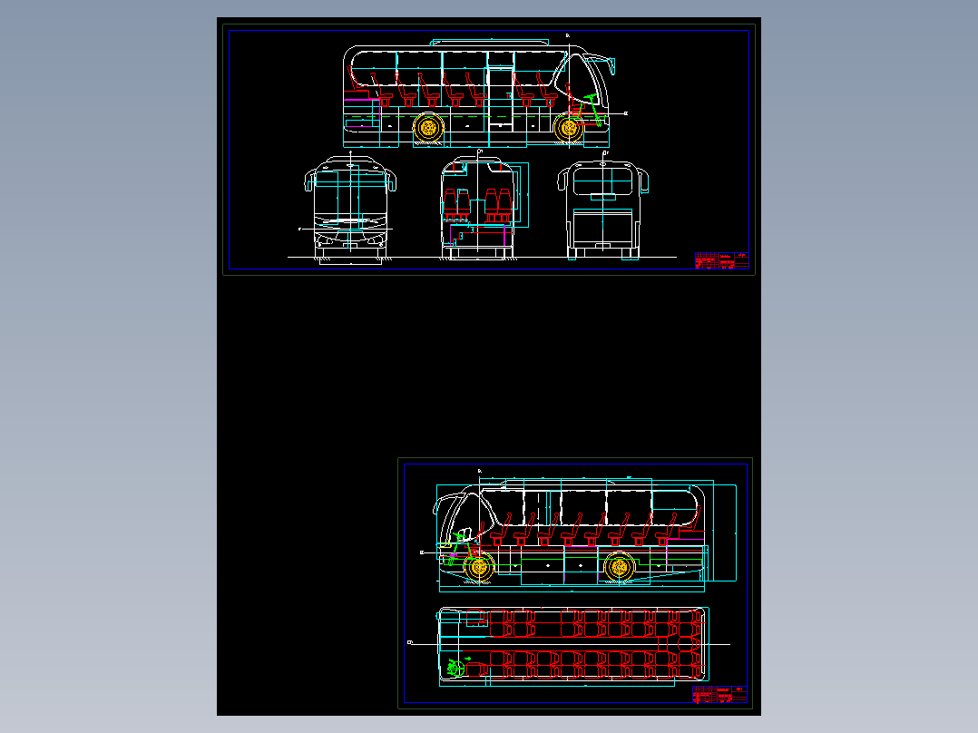 中型客车的总布置设计