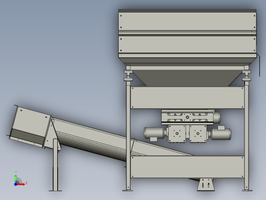 重量混合器农业肥料前视缩略图