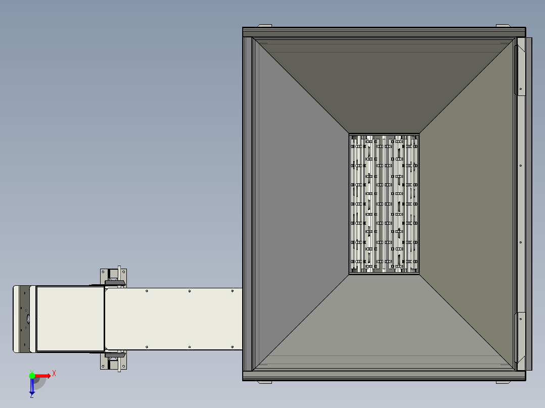重量混合器农业肥料俯视图