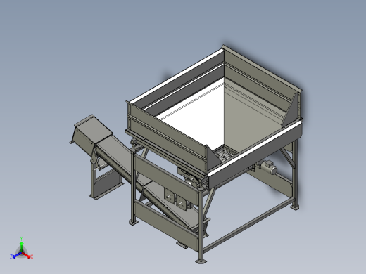 重量混合器农业肥料正等轴测缩略图