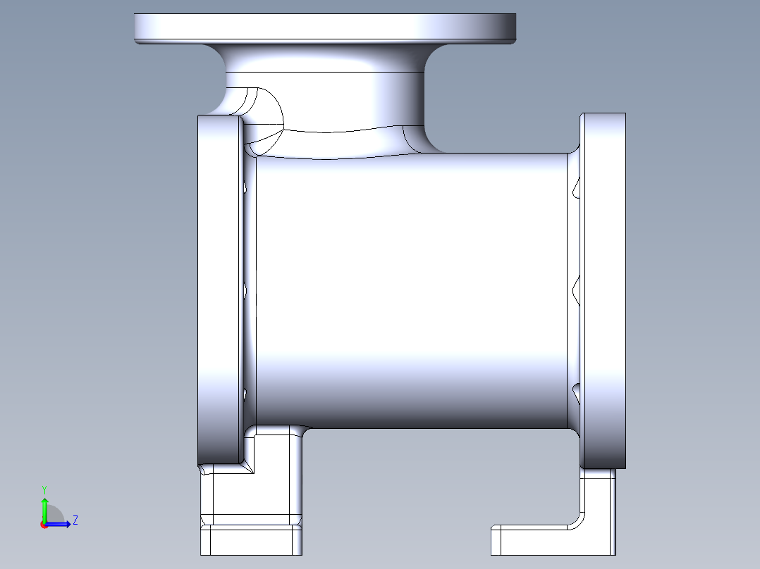 变频给水设备左视图