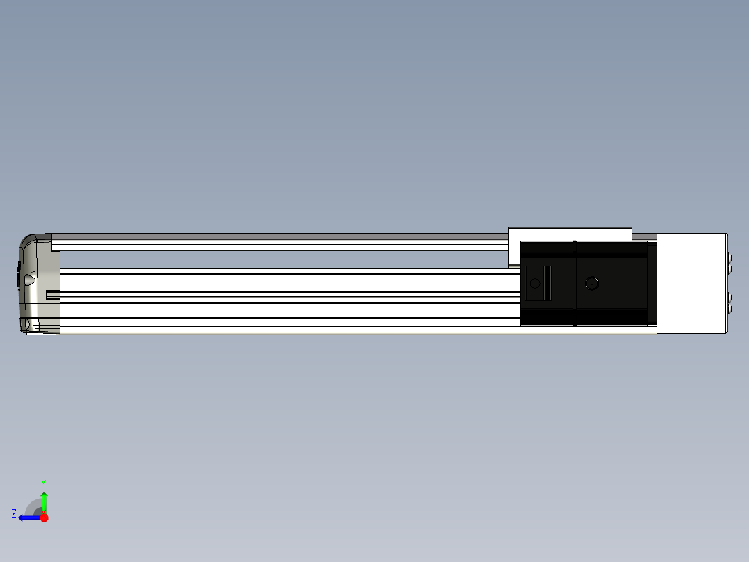 Toyo东佑达直线模组-ETH13-300-BR-200W右视图