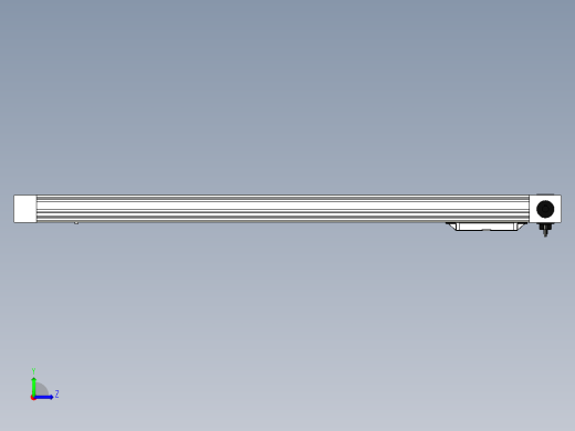Toyo东佑达直线模组-M65M-X78-900-R-M40-C4左视缩略图