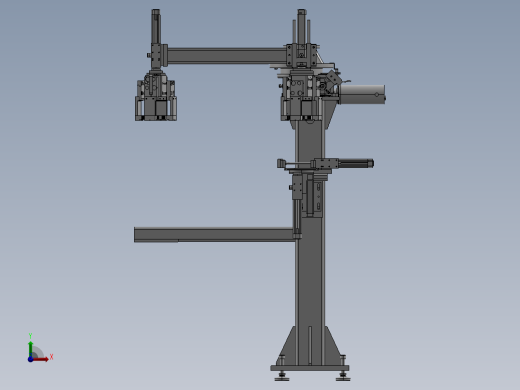 焊接机卸料抓取机械手
