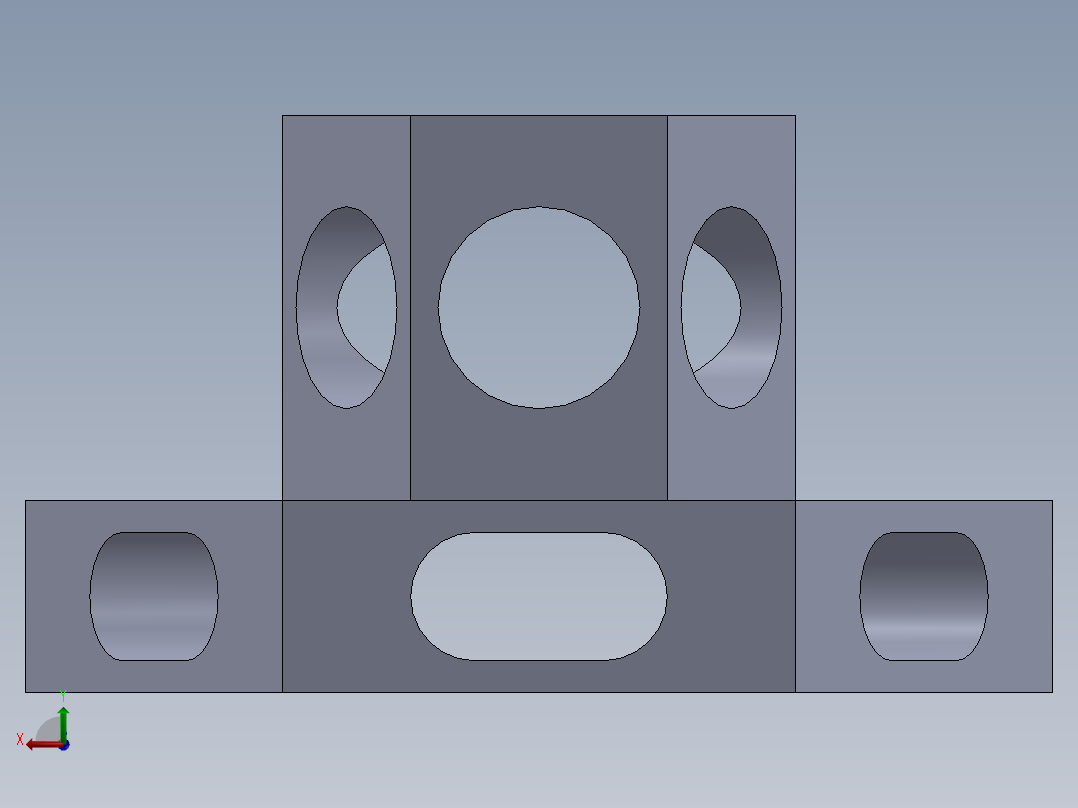SW建模练习题-practice 91后视图