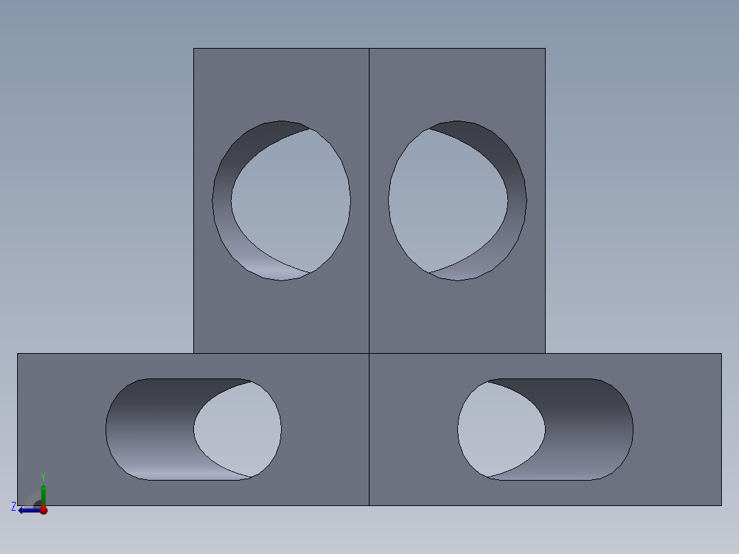 SW建模练习题-practice 91右视图