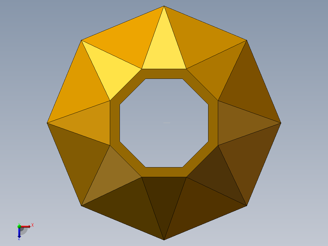 SW格式3D图(模型练习题)-041俯视图