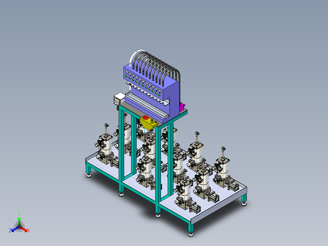 润滑脂分配器设备