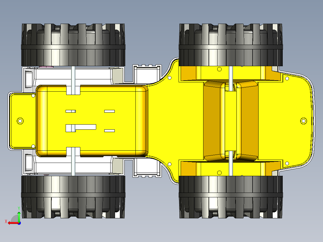 卡车起重机后视图