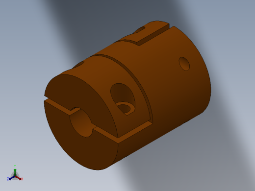 刀架系统正等轴测缩略图