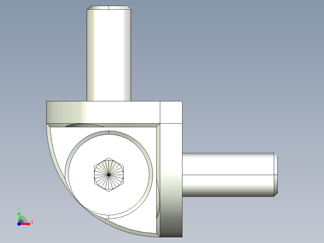 型材-BR 20X20 CORNER BRACKET 3842519318前视图