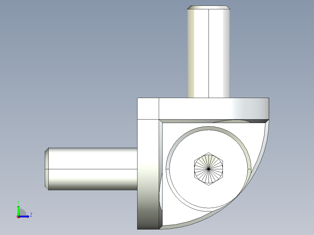 型材-BR 20X20 CORNER BRACKET 3842519318左视图