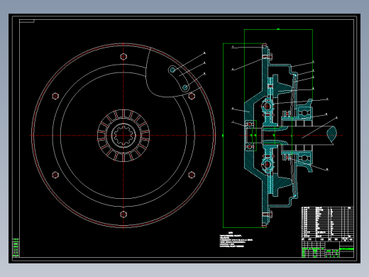 捷达汽车离合器改进设计含CAD图纸+说明书+PPT