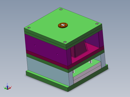 Q486-迷你音响的结构设计及外壳的注塑模具设计【三维SolidWorks】