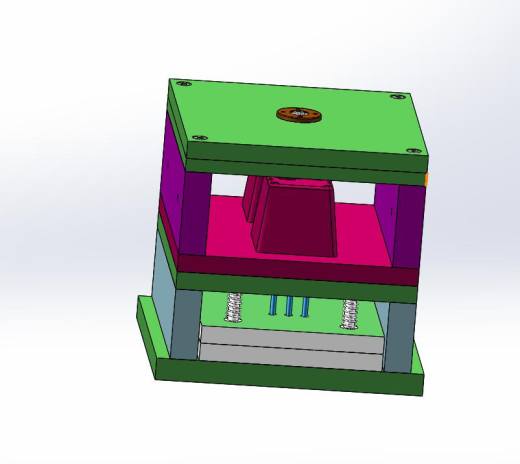 Q486-迷你音响的结构设计及外壳的注塑模具设计【三维SolidWorks】缩略图