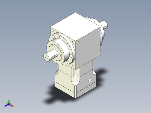 换向器PW210(双轴旋转方向不同） PGH180-L1 42-114.3-200-M12.stp