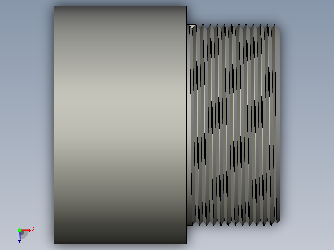 船舶管路系统SeaCor_MaleAdapter_SxMPT_37J136030_3in俯视图