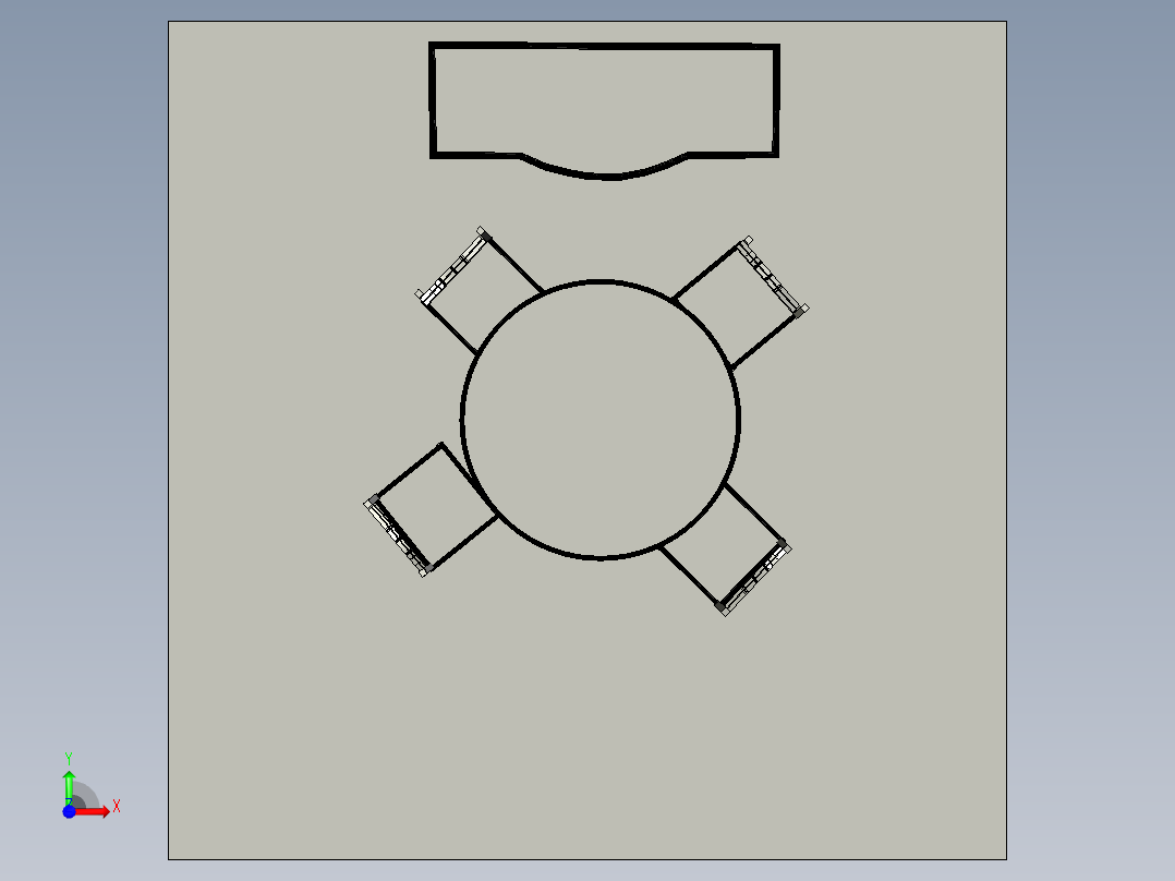 dining-room-set-esteban-taich-餐厅套装前视图