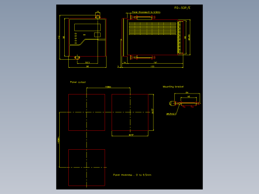 基恩士rd_cad_kc图纸模型