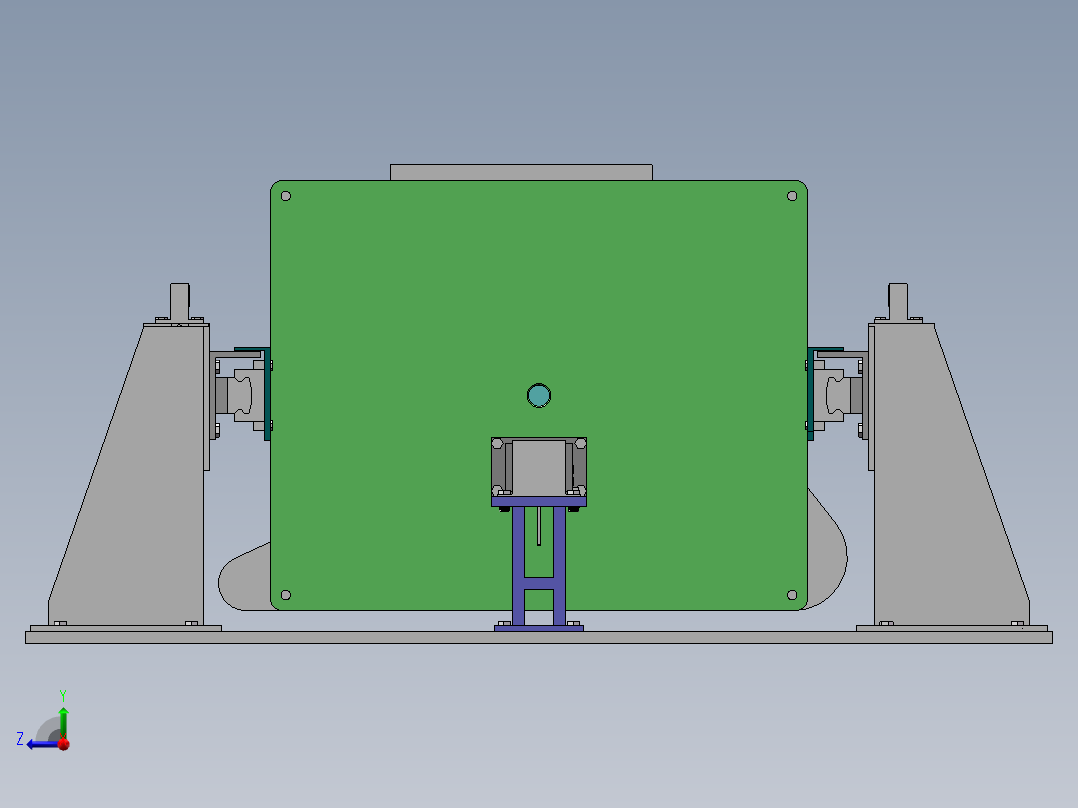 箱体检测装置1261960右视图