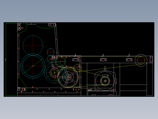 圆压圆模切机--毕业设计