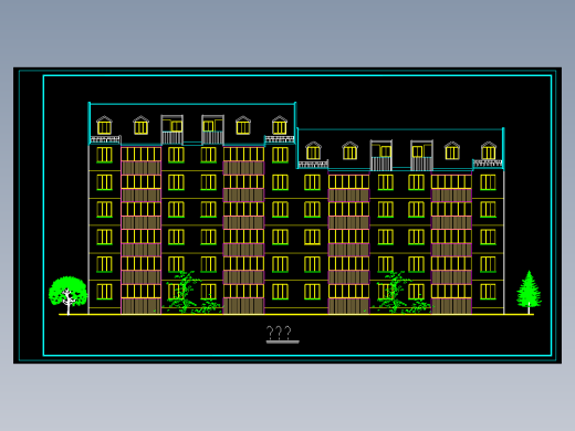 北馨住宅平立面图