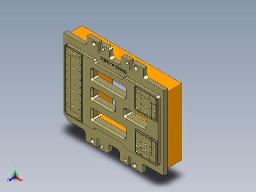 GS557-A笔记本CNC工装夹具三维模型-CNC2-190827