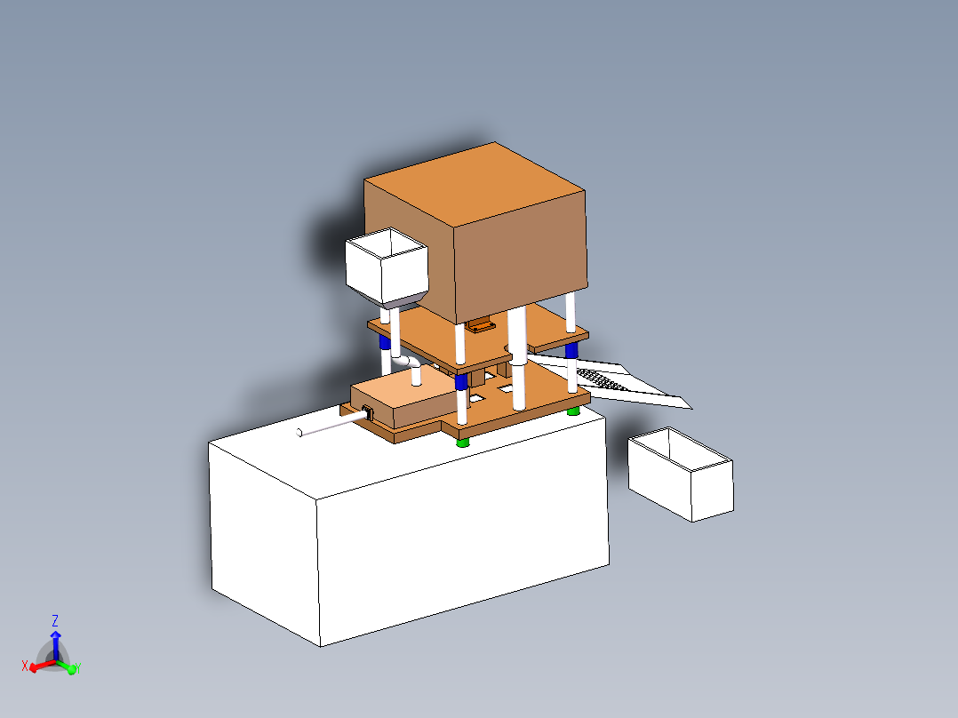 混合粉末成型机设计