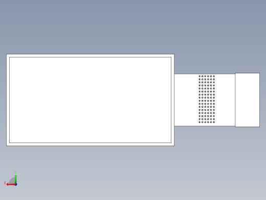 混合粉末成型机设计后视缩略图