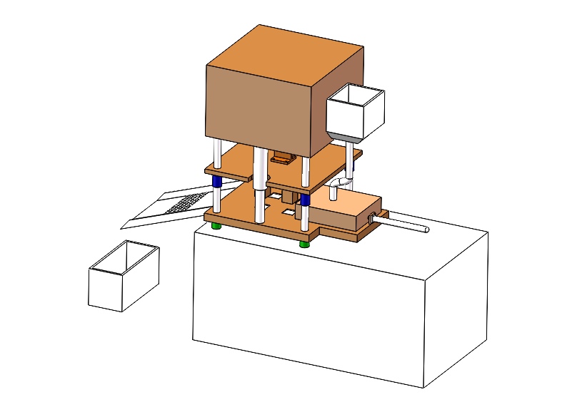 混合粉末成型机设计